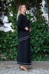 Missa - Rayon Soğuk İp Vale Takım Siyah