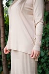Missa - Triko Rayon Soğuk İplik Asmin Takım Bej