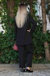 Zems - Blazer Üçlü Ceket Takım Siyah