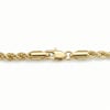 Burgu Zincir Çelik Kolye - 14k Altın Rengi Kaplama, 55 cm / 4 mm