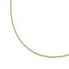 Burgu Zincir Kolye  - 14k Altın Kaplama - 55 cm (3 mm)
