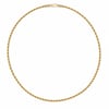 Burgu Zincir Kolye  - 14k Altın Kaplama - 55 cm (4 mm)