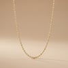 Dorika Top Zincir Kolye  - 14k Altın Kaplama - 50 cm