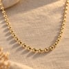 Dorika Top Zincir Kolye  - 14k Altın Kaplama - 50 cm