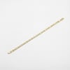 Figaro Zincir Bileklik - 14K Altın Rengi Kaplama, 19 cm