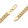 Hasır Örme Bileklik - 14K Altın Kaplama - 19 cm