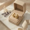 Kordon Halka Küpe - 14K Altın Rengi Kaplama, 2 cm