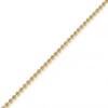 Mini Dorikalı Zincir Çelik Kolye - 14k Altın Rengi Kaplama, 45 cm / 1 mm