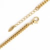 Panter Figürlü Zirkon Taşlı Gurmet Bileklik - 14k Altın Kaplama - 18+3 cm