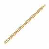 Zirkon Taşlı Gurmet Bileklik - 14k Altın Kaplama - 17+2 cm