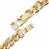 Zirkon Taşlı Gurmet Bileklik - 14k Altın Kaplama - 17+2 cm