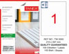 TW-2000 210x297 mm SÜRSAJLI LASER ETİKET 