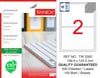 TW-2002 199,6x143,5 mm CARBON NEUTRAL LASER ETİKET 