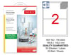 TW-2002 199,6x143,5 mm PHARMA MATT LASER ETİKET 