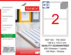TW-2002 199,6x143,5 mm SÜRSAJLI LASER ETİKET 