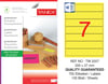 TW-2007 200x37 mm FLO SARI LASER ETİKET 
