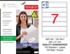 TW-2007 200x37 mm LOJİSTİK ETİKET 