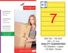 TW-2007 200x37 mm SARI LASER ETİKET 