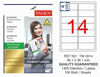 TW-2014 99,1x38,1 mm GOLD LASER ETİKET 