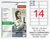 TW-2014 99,1x38,1 mm PARLAK LASER ETİKET 