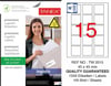 TW-2015 45x45 mm LOJİSTİK ETİKET 
