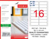 TW-2016 99,1x34 mm SÜRSAJLI LASER ETİKET 