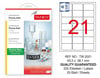 TW-2021 63,5x38,1 mm PHARMA MATT LASER ETİKET 