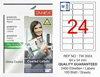 TW-2024 64x34 mm PARLAK LASER ETİKET 