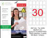 TW-2030 38x44,5 mm LOJİSTİK ETİKET 