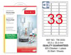TW-2033 63,5x25,4 mm PHARMA MATT LASER ETİKET 