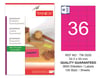 TW-2035 52,5x33 mm FLO PEMBE LASER ETİKET 