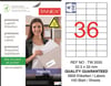 TW-2035 52,5x33 mm LOJİSTİK ETİKET 