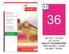 TW-2036 45x30 mm FLO PEMBE LASER ETİKET 