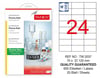 TW-2037 70x37,125 mm PHARMA MATT LASER ETİKET 