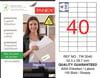 TW-2040 52,5x29,7 mm LOJİSTİK ETİKET 