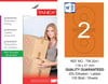 TW-2041 118x41 mm TURUNCU LASER ETİKET 