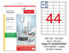 TW-2044 48,5x25,4 mm PHARMA MATT LASER ETİKET 