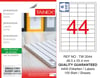 TW-2044 48,5x25,4 mm SÜRSAJLI LASER ETİKET 