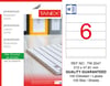 TW-2047 210x47,81 mm LASER ETİKET .