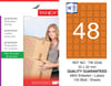 TW-2048 32x32 mm TURUNCU LASER ETİKET 