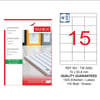 TW-2050 70x50,8 mm LASER ETİKET .