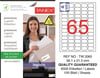 TW-2065 38,1x21,2 mm LOJİSTİK ETİKET 