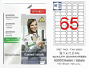 TW-2065 38,1x21,2 mm PARLAK LASER ETİKET 
