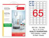 TW-2065 38,1x21,2 mm PHARMA MATT LASER ETİKET 