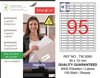 TW-2095 30x12 mm LOJİSTİK ETİKET 