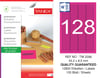 TW-2096 43,2x8,5 mm FLO PEMBE LASER ETİKET 