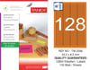 TW-2096 43,2x8,5 mm FLO TURUNCU LASER ETİKET 