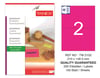 TW-2102 210x148,5 mm FLO PEMBE LASER ETİKET 