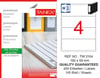 TW-2104 192x59 mm LASER ETİKET .