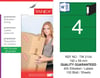TW-2104 192x59 mm YEŞİL LASER ETİKET 